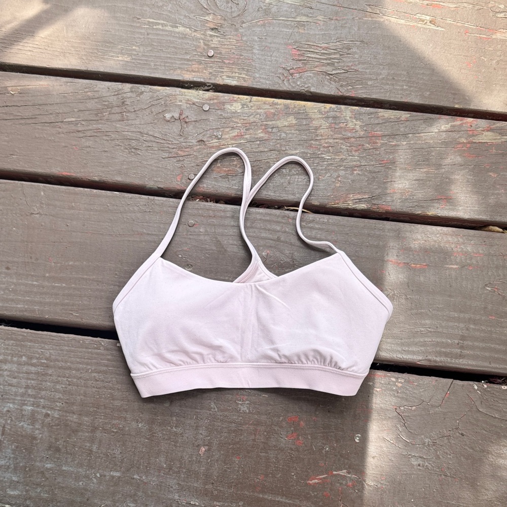 Lululemon Athletica Light Pink Sports Bra